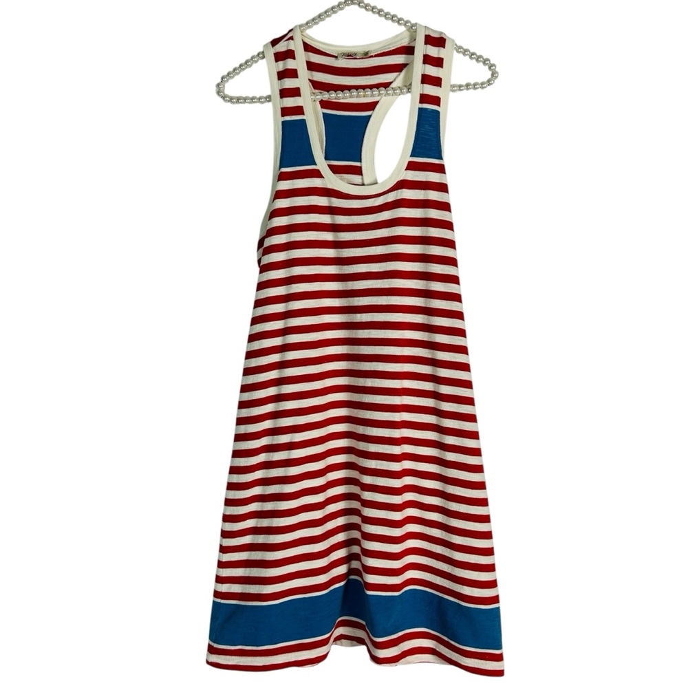 Faherty |Stripped Sundress Coverup Razorback Dres… - image 1